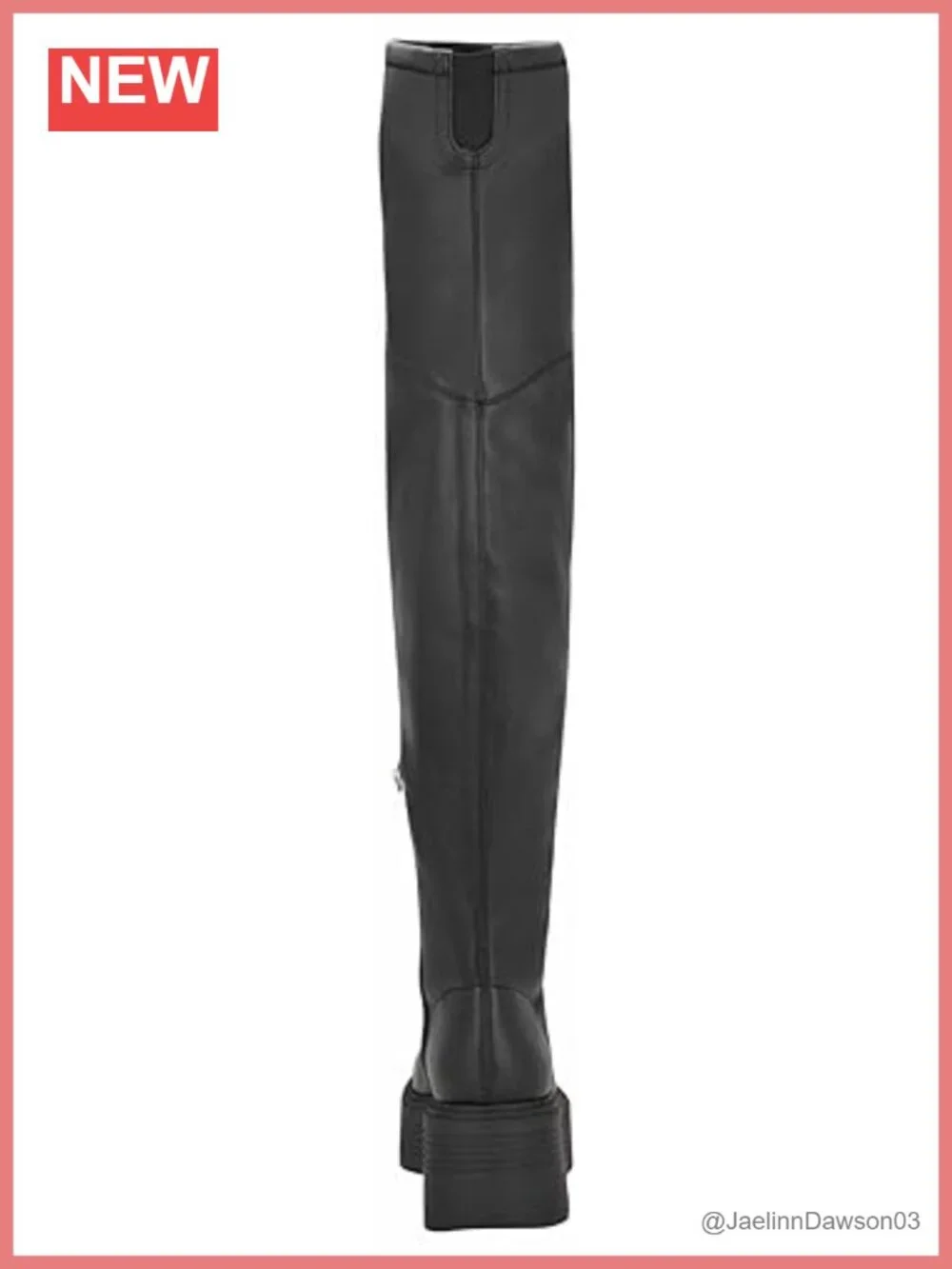 Nine West Geton Over The Knee Platform Boots Round Toe Casual